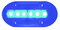 t-h marine high intensity led underwater lights, 6 leds blue