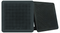 fusion 0100229911 fm series 6.5" square flush mount marine speakers, 1 pr. black