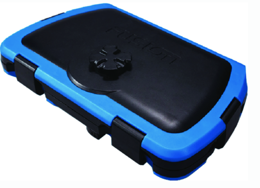 fusion activesafe storage case blue
