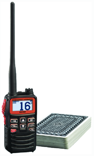 standard horizon hx40 6 watt ultra compact vhf radio