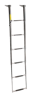 garelick 6-step wide body over platform telescopic ladder