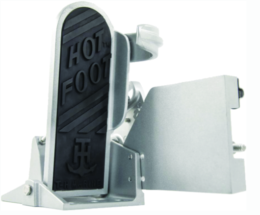 t-h marine hf1dp hot foot foot throttle, universal model - fits all marine engines (cable not included)