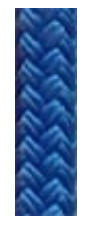 polyester yacht braid blue - sold by foot