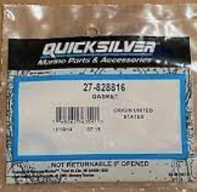 quicksilver genuine, gasket, p/n 27-828816