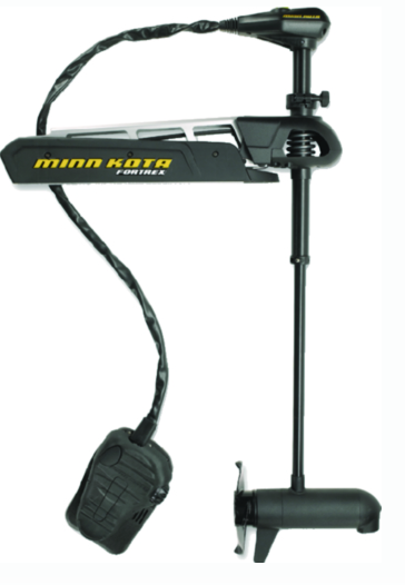 minn kota fortrex 80 bow-mount freshwater trolling motor with universal sonar 2, 80 lb. thrust, 24v