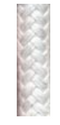 polyester yacht braid  3/8 solid colour - priced per foot white