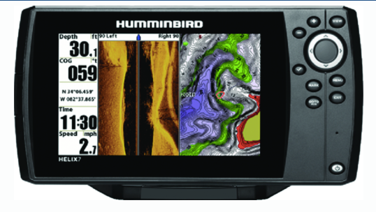 Humminbird 410950-1M HELIX 7 CHIRP MEGA SI GPS G3 Combo Fishfinder