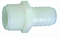 green line nylon male pipe to hose adaptor