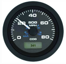sierra premier pro black domed 80 mph gps speedometer