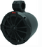 boss 4" 2-way bluetooth waketower speaker pods - amplified, black pr.