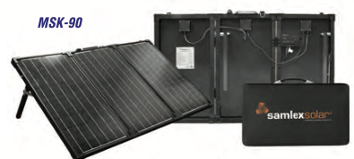 samlex portable solar charging kits