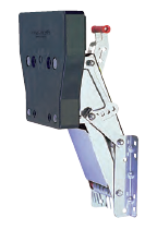 garelick stainless steel auxiliary outboard motor bracket for 2-stroke motors