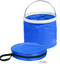 camco collapsible bucket, blue