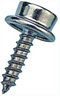 sea-dog 2991121 screw snap stud (#8 screw) 1/2", nickel plated brass, 6 sets