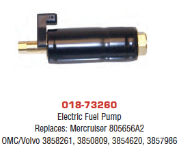 volvo 1994-99 5.0l thru 5.8l low pressure electric fuel pump 3858261
