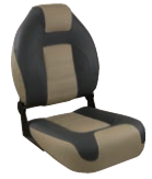 springfield oem series folding seat - charcoal/tan