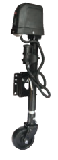 seachoice, 52041, electric jack w/ caster and 7-way connector, 1,500 lb