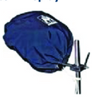 magma a10-492 kettle grill cover and tote bag captain's navy