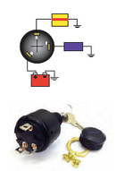 sierra ignition switch - 3 position conventional â€“ off â€“ run â€“ start