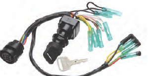 sierra outboard ignition switch - yamaha dash mount 2 stroke dual engine application replaces: 61b-82510-01-00