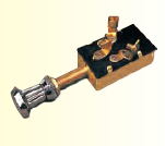 seadog stamped brass three position one circuit switch