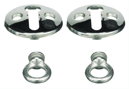 seachoice stainless steel fender locks (2 per pack)