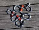 knotical marine galvanized or stainless steel shackles