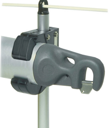 forespar 1" stanchion mounted pole chock, 2" to 3 1/2" options