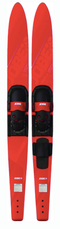 jobe allegre combo skis, 67", blue or red red