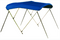 carver v3675tb4 fully assembled, complete sunbrella bimini tops w/boot. 36" h x 6' l, 73"-78" wide, pacific blue