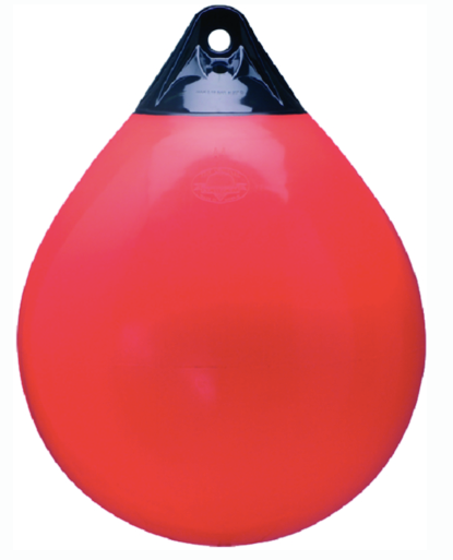 21.5" polyform a-series buoy, red