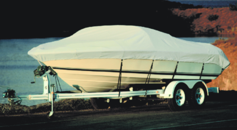 taylor 70201 boatguard universal fit trailerable boat cover w/storage bag and tie-downs, aluminum fishing boats, 12'-14'