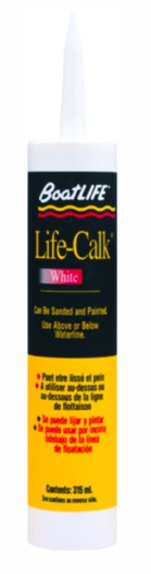 boatlife -life industries     life calk cartridge-white