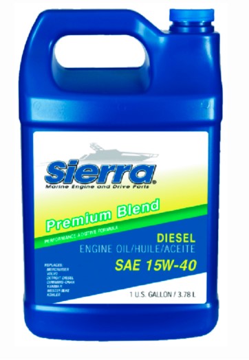sierra  oil diesel 15w40 gal