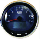 faria digital gray fade tachometer (nmea2000-j1939) (mg3000)