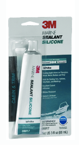 3m mildew res. silicone-clear 3 oz.