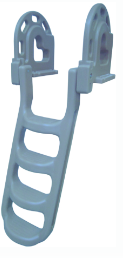 dock edge 2084f stand off roto dock ladder 4 step