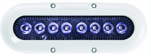 ocean led x8 underwater light, ultra white,blue, xtreme  colors