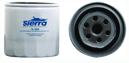 sierra replacement water separating fuel filter, short 47-7844