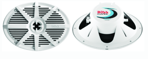 boss 6" x 9" 2-way marine full range speaker, pr.