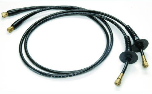 uflex hydraulic ob-bhbr hose kit includes pre-crimped brass fittings, bulkhead f