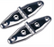 stainless strap hinge 4-1-8", pair