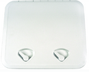 beckson rectangular flush hatch, white 14-5/8" x 14-3/4"