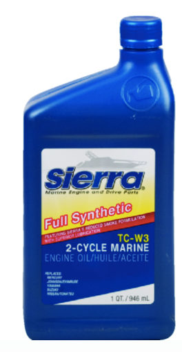 fully synthetic tc-w3 2-stroke outboard oil