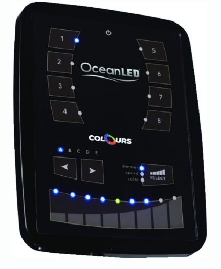 ocean led 001500598 wifi dmx touch panel controller