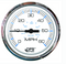 faria 33839 chesapeake ss white 4" gauge - 60 mph gps speedometer
