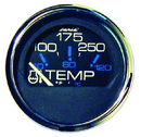 faria chesapeake ss black 2" gauge - water temperature gauge (100-250f)
