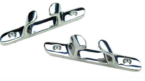 seachoice stainless steel bow chocks fit line up to 5-8" (2 per pack)