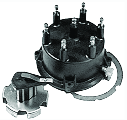 quicksilver distributor cap, rotor, trigger wheel kit for mercruiser 4.3l gm v-6