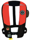 mustang md315402123 hit™ inflatable pfd w-safety harness, black-red